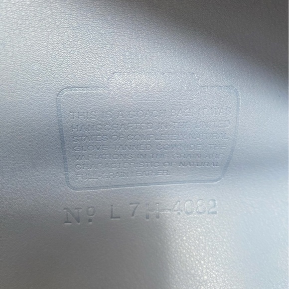 Coach RARE Sky Blue Soho Waverly XL Tote Bag - Picture 9 of 13